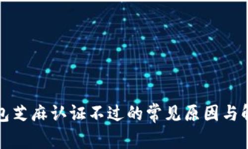 数字钱包芝麻认证不过的常见原因与解决方法
