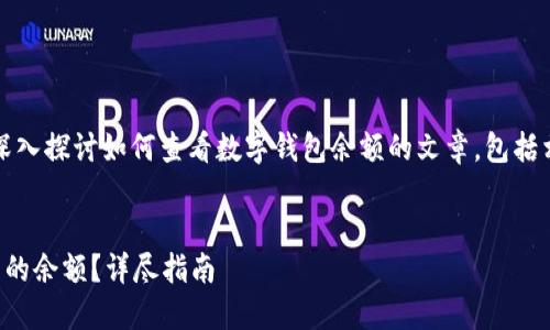 提示：这是一篇旨在深入探讨如何查看数字钱包余额的文章，包括相关问题和详细解答。


如何查看数字钱包里的余额？详尽指南