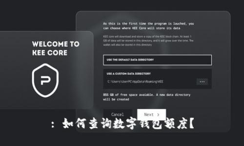 : 如何查询数字钱包额度？