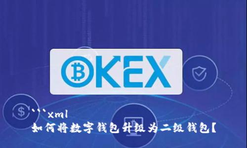 ```xml
如何将数字钱包升级为二级钱包？