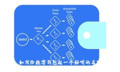 如何给数字钱包起一个好