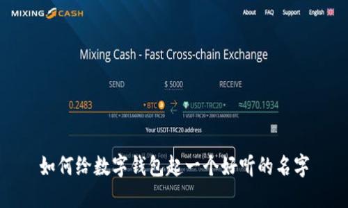如何给数字钱包起一个好听的名字