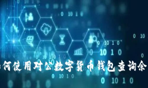 如何使用对公数字货币钱包查询余额