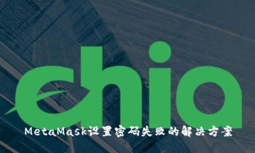 MetaMask设置密码失败的解决方案