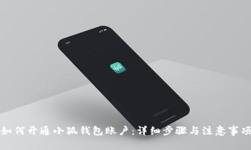 如何开通小狐钱包账户：详细步骤与注意事项
