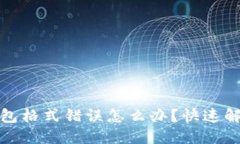 数字钱包格式错误怎么办