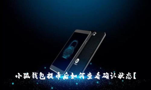 小狐钱包提币后如何查看确认状态？