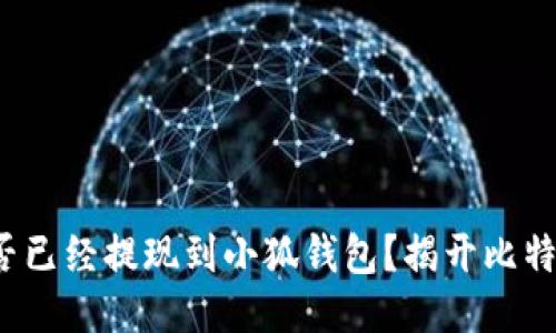 : 中本聪是否已经提现到小狐钱包？揭开比特币神秘面纱！