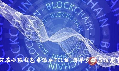 如何在小狐钱包中添加FIL链：简单步骤与注意事项