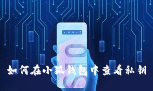 如何在小狐钱包中查看私钥